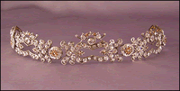 A tiara will make you feel like a princess on your wedding day